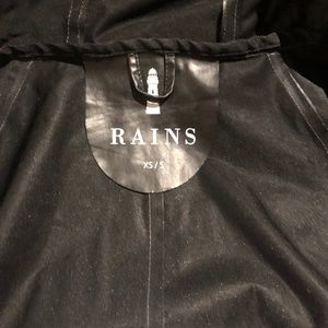 RAINS rain  jacket  XS/S Black